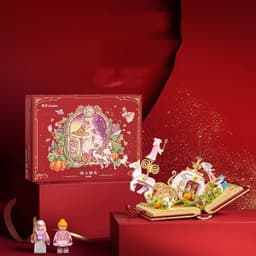 image-Three-dimensional Building Books And Ornaments For Girls