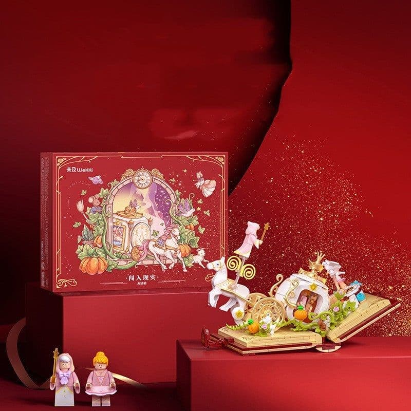 image-Three-dimensional Building Books And Ornaments For Girls