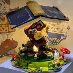 image-Three-dimensional Building Books And Ornaments For Girls