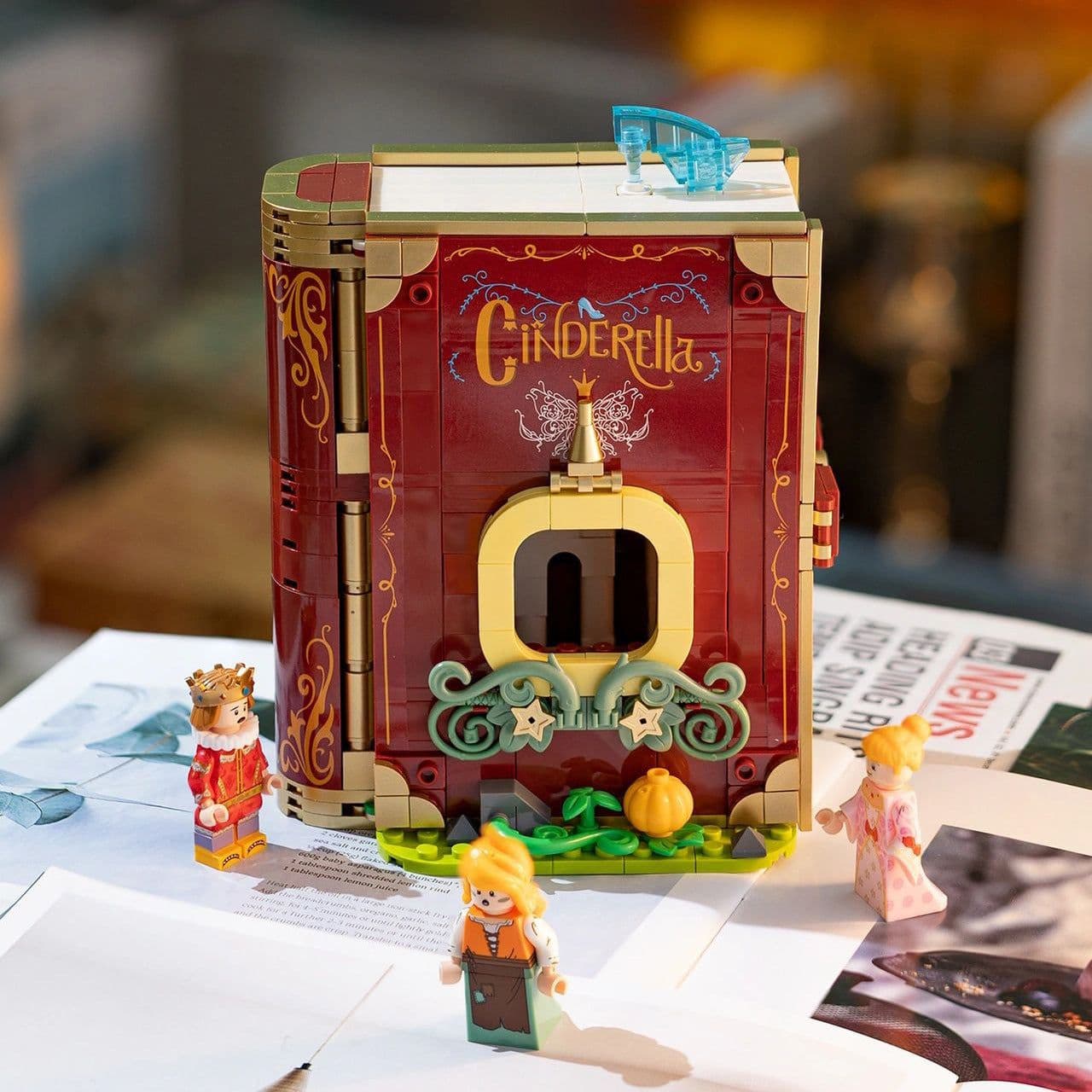 image-Three-dimensional Building Books And Ornaments For Girls