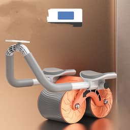image-Beginner's Automatic Rebound Belly Wheel Fitness Equipment