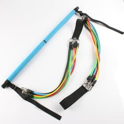 image-Fitness Yoga Pilates Bar Portable Gym Accessories Sport Elastic Bodybuilding Resistance Bands For Home Trainer Workout Equipment