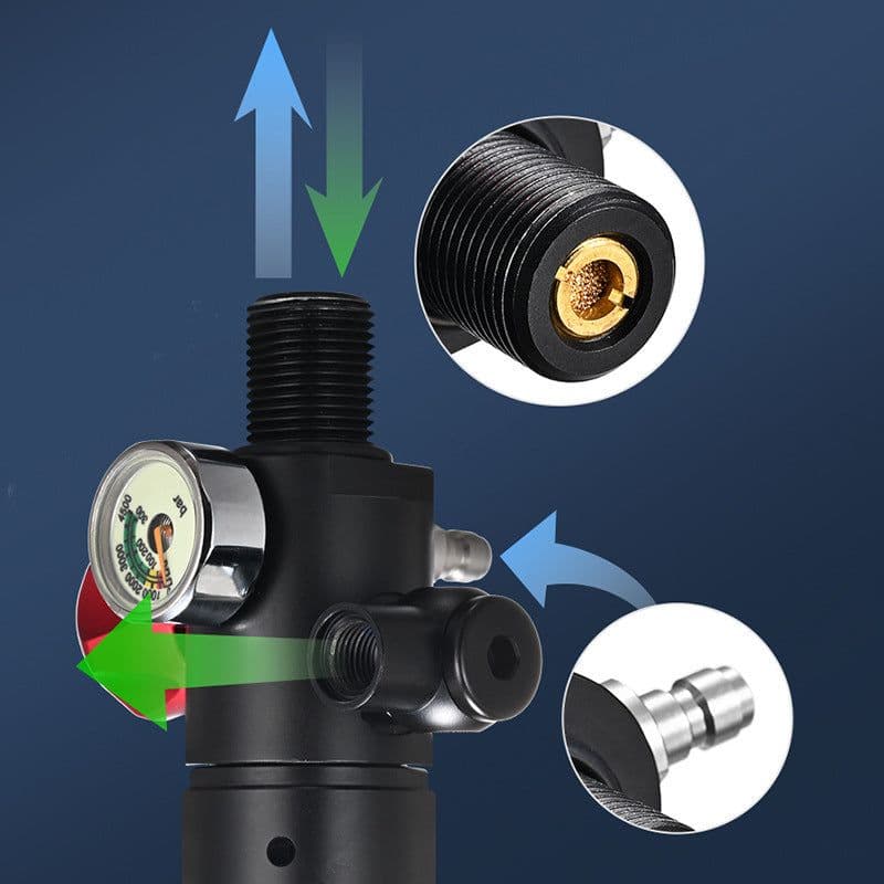 image-Diving Gas Cylinders Swimming Supplies Breathing Apparatus