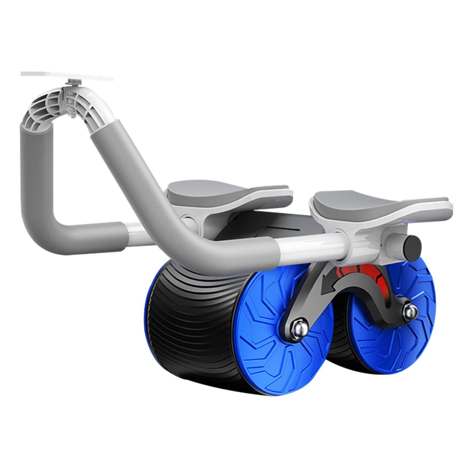 image-Male And Female Household 2 In 1 Exercise Belly Wheel Indoor Fitness Sports