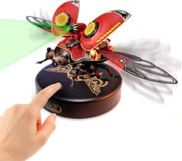 image-Robotime Rokr Scout Beetle Metal 3D Puzzles Games Punk Style Gift For Birthday Easy Assembly Mechanical Design DIY Toys - MI02