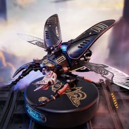 image-Robotime Rokr Stag Beetle Metal 3D Puzzles Games Punk Style Gift For Birthday Easy Assembly Mechanical Design DIY Toys - MI03