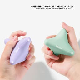 image-Silicon Massage Cone Triangular Relax Apparatus Ball Psoas Muscle Release Thoracic Spine Back Neck Scapula Foot Yoga Apparatus