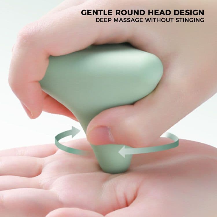 image-Silicon Massage Cone Triangular Relax Apparatus Ball Psoas Muscle Release Thoracic Spine Back Neck Scapula Foot Yoga Apparatus