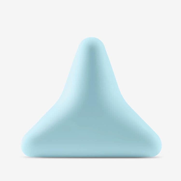 image-Silicon Massage Cone Triangular Relax Apparatus Ball Psoas Muscle Release Thoracic Spine Back Neck Scapula Foot Yoga Apparatus