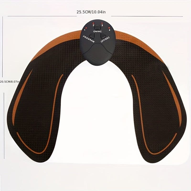 image-Hip Trainer, Buttock Lift Massage Device Smart Fitness Exercise Gear Home Office, Portable U-Shape Butt Lifting Workout Equipment Gifts For Women