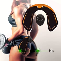 image-Hip Trainer, Buttock Lift Massage Device Smart Fitness Exercise Gear Home Office, Portable U-Shape Butt Lifting Workout Equipment Gifts For Women