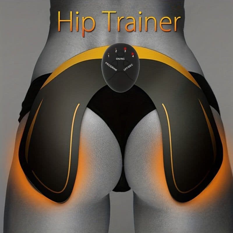 image-Hip Trainer, Buttock Lift Massage Device Smart Fitness Exercise Gear Home Office, Portable U-Shape Butt Lifting Workout Equipment Gifts For Women