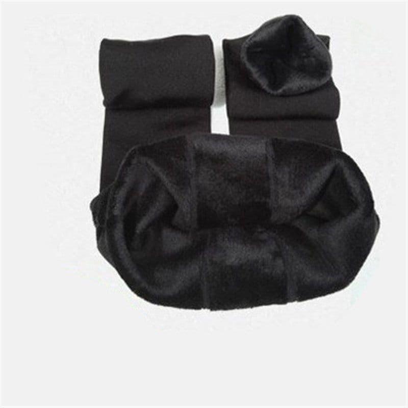 image-Strong Pressure Stovepipe Socks Plus Velvet Thickened Women's Pantyhose