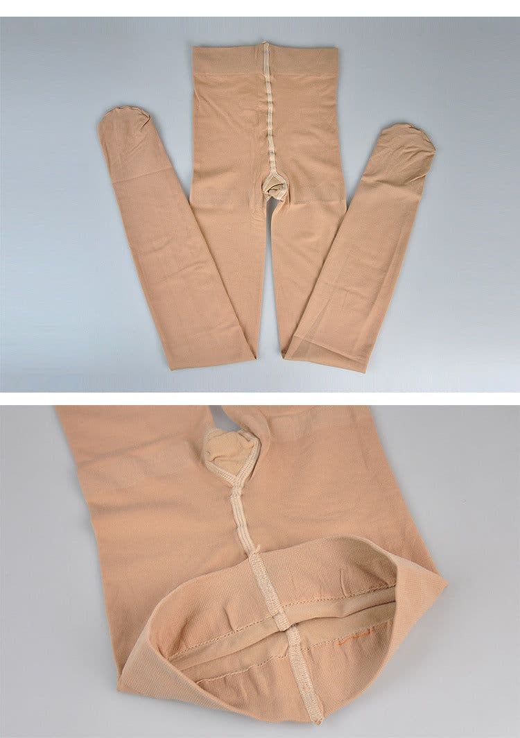 image-Thin Pantyhose Outer Wear Silk Stockings Bare Leg Socks Slightly Transparent Fashion Leggings Women