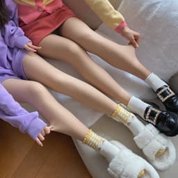 image-Superb Fleshcolor Pantynose Water Light Socks Super Base Nude Feel Flesh Color Fleece-lined