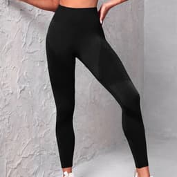 image-High Waist Seamless Yoga Pants Women's Solid Color Dot Striped Print Butt Lifting Leggings Fitness Running Sport Gym Legging Outfits