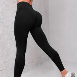 image-High Waist Seamless Yoga Pants Women's Solid Color Dot Striped Print Butt Lifting Leggings Fitness Running Sport Gym Legging Outfits