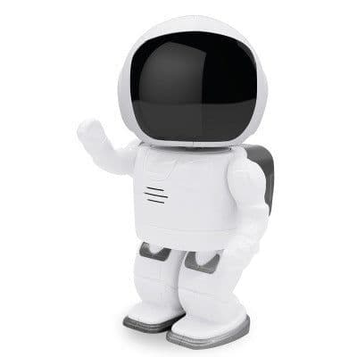 image-Astronaut Robot Camera IP Wifi Wireless P2P Security Surveillance Night Vision IR Home Security Robot Baby Monitor