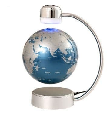 image-8 inch globe magnetic suspension office decoration company gift novelty creative birthday gift