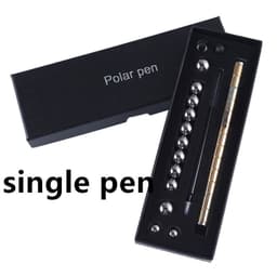 image-Stress Reducer Relief Toys Gift Box funny black golden kits Fidget magnetic polar pen with stylus ball pen