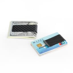 image-Minimalist Genuine Carbon Fiber Money Clips