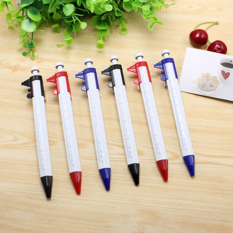 image-Multifunction Gel Ink Pen Vernier Caliper Roller Ball Pen
