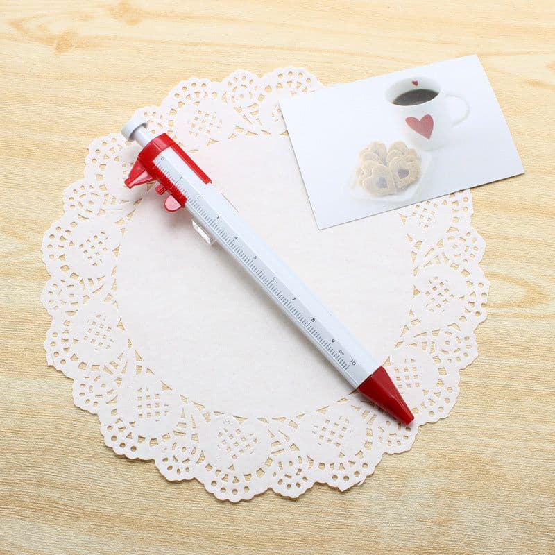 image-Multifunction Gel Ink Pen Vernier Caliper Roller Ball Pen