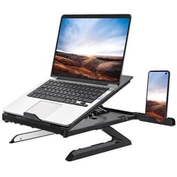 image-New Laptop Stand Multifunctional Folding Lift Portable Laptop Stand Monitor Increase Rack Aluminum Alloy Base