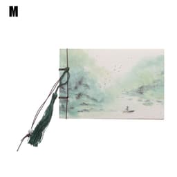image-A blank notebook with tassels