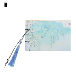 image-A blank notebook with tassels