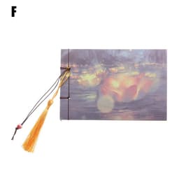 image-A blank notebook with tassels