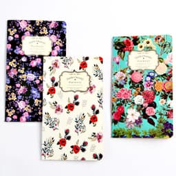 image-A blank notebook with tassels