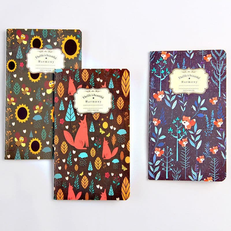 image-A blank notebook with tassels