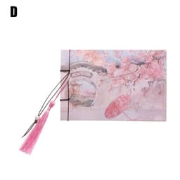 image-A blank notebook with tassels