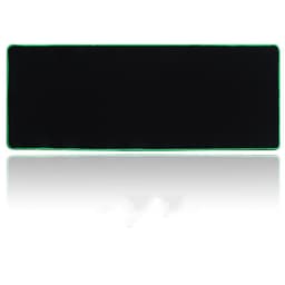 image-Gaming keyboard pad pure black table mat