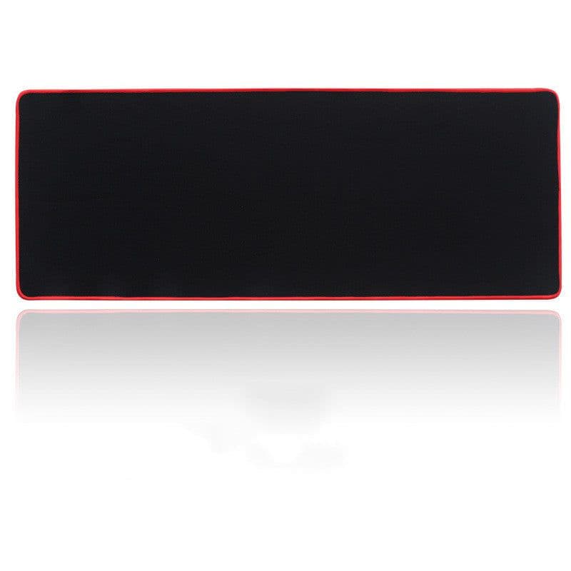 image-Gaming keyboard pad pure black table mat