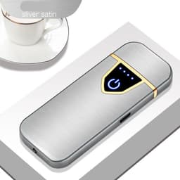 image-Personalized creative fingerprint induction charging cigarette lighter