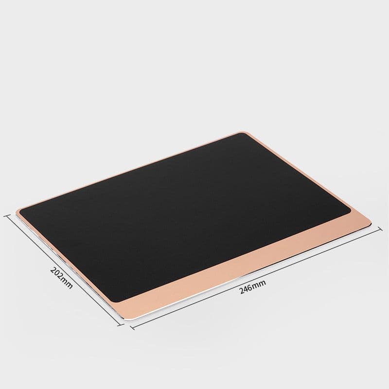 image-Mouse pad lengthened female oversized winter writing desk metal desktop