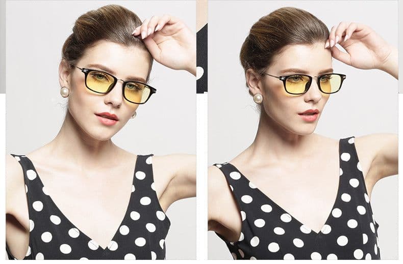 image-Anti Blue Glasses Fashion Lady TR90 Frame Computer Online Games Goggles Radiation Protection