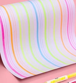 image-Double-Headed Marker Pen 6 Color Set Highlighter Pen