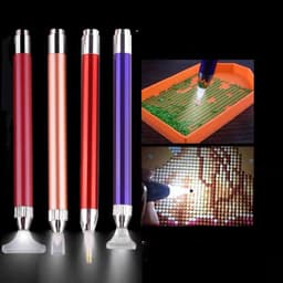 image-Point Drill Tool Luminous Pen Cross Stitch Drill Light Pen
