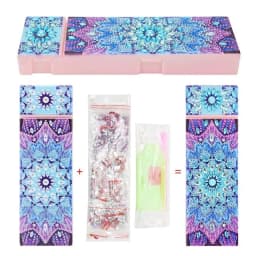 image-Personalized Creative Diamond Drawing Pencil Case