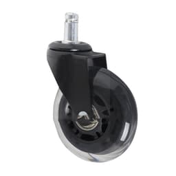 image-Benyu Casters 2.5 Black Transparent Wheel Furniture Wheel
