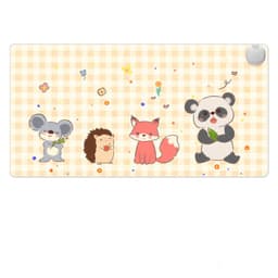 image-Intelligent Heated Mat Electric Heating Pad Carpet Office Desktop Heating Mouse Pad Hand Warmer