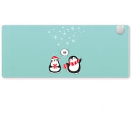 image-Intelligent Heated Mat Electric Heating Pad Carpet Office Desktop Heating Mouse Pad Hand Warmer