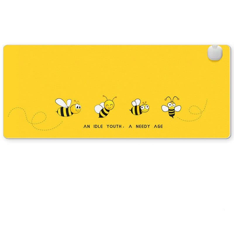 image-Intelligent Heated Mat Electric Heating Pad Carpet Office Desktop Heating Mouse Pad Hand Warmer
