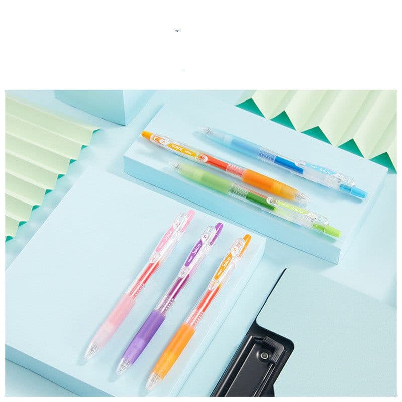 image-Official Direct Juice Baiguole Gel Pen 0.5 6 Colors
