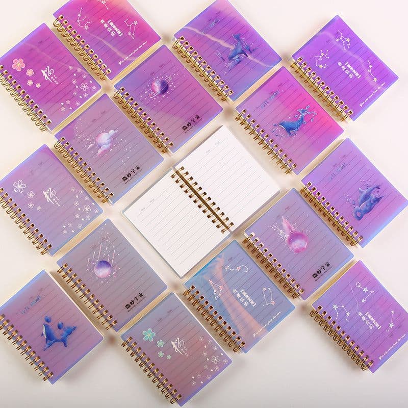 image-Rollover Coil Notebook Portable Notebook Pocket Notepad