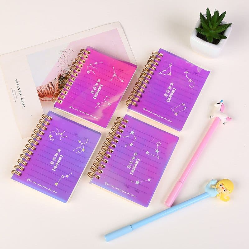 image-Rollover Coil Notebook Portable Notebook Pocket Notepad