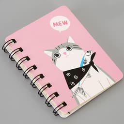 image-Small Cartoon Thickened Cute Portable Small Coil Notebook